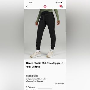 BNWT dance studio joggers